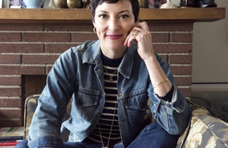 Lola Glaudini’s Solid-Gold Look